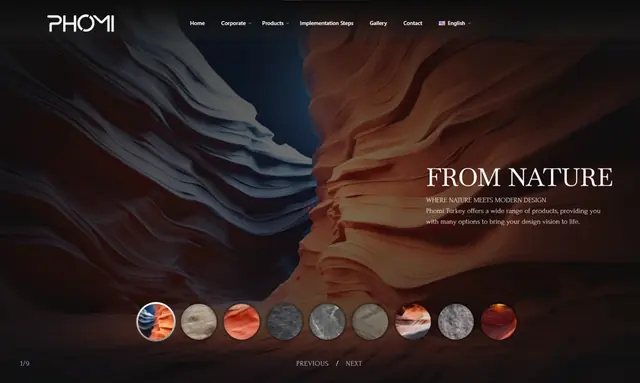 Phomi Türkiye website homepage